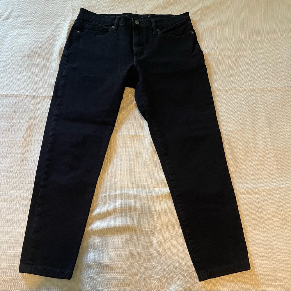 GAP Size 28P Black Ankle Jeans